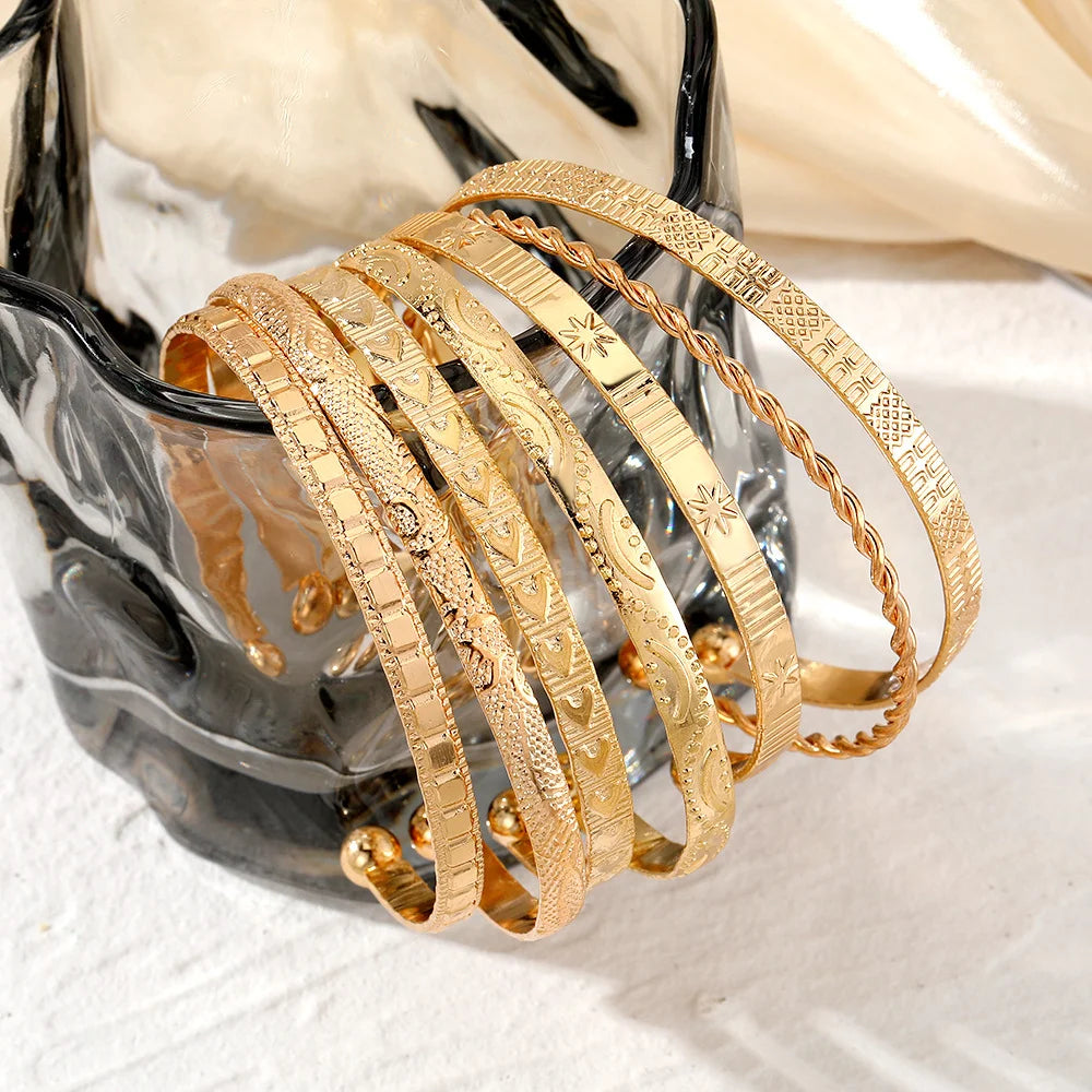 Rebel Gold Bangles