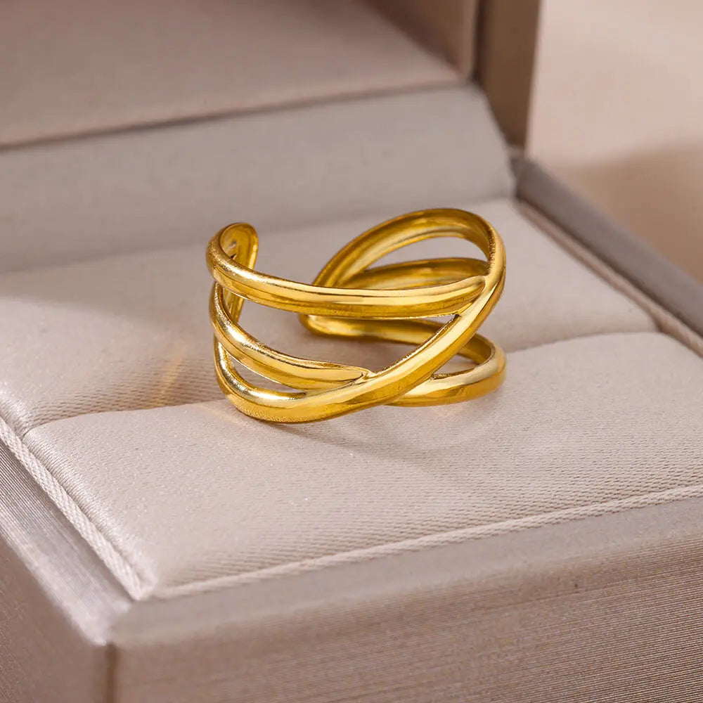 Aurora Gold Ring